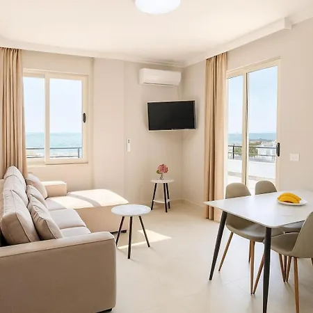 アパート Nuve Sea View Apartment Golem Durres *