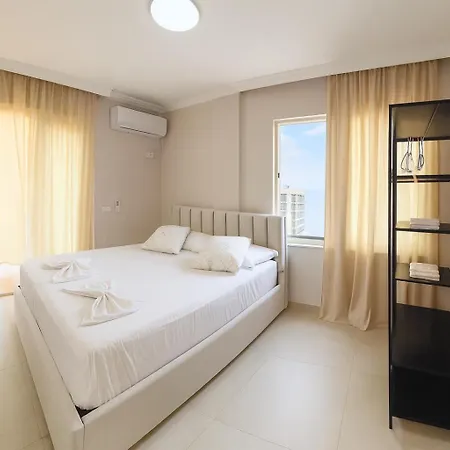 アパート Nuve Sea View Apartment Golem Durres *